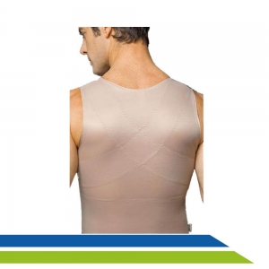 Colete Corretor Postural Modelador Compressor Masculino 2071 Média Compressão Macom Colete Corretor Postural Modelador Compressor Masculino 2071 Média Compressão Macom