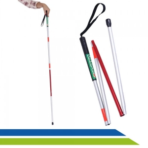 Bastão para Cego Dobrável em Alumínio Dilepé - Cód. DJL936L Bastão para Cego Dobrável em Alumínio Dilepé - Cód. DJL936L
