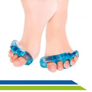 Separador de Dedos em Gel Ultra Macio SPA para os Pés PAR Ortho Pauher - Cód. 0001040-UN Separador de Dedos em Gel Ultra Macio SPA para os Pés PAR Ortho Pauher - Cód. 0001040-UN