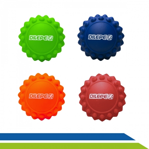 Esfera com Pontas Fisioterapia Massagem Estimula Circulação Sanguínea Exercícios Reabilitação UN