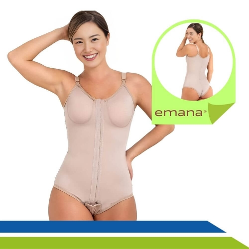 Cinta Pós-Cirúrgica Emana Abdominoplástia Lipoaspiração Body  Média Compressão New Form