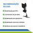 Órtese Dinâmica em Fibra de Carbono Calha Afo Pé Caído Reabilitação da Marcha Estabilidade Caminhar