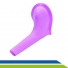 Urinol Feminino de Silicone Condutor Higiênico Reutilizável para Fazer Xixi em Pé Rosa Longevitech