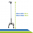 Bengala 4 Pontas de Alumínio Bastão Ortopédico  Com 8 Regulagens  00DB221-UN Dilepé