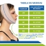 Máscara Faixa Para Lipo de Papada Mentoniana Otoplástia Tecido Emana Média Compressão - New Form