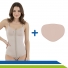 Kit Pós-Cirúrgico Abdominoplastia Lipoaspiração Cinta Body e Placa de Contenção em Espuma Macom