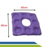 Almofada Assento Caixa de Ovo Quadrada Água com Orifício Anti Escaras / Hemorroidas Bioflorence Cod 102-0196