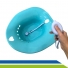 Bacia Bidê para Banho de Assento Portátil Azul Hemorroidas Longevitech - BA-AZ