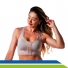 Sutiã Pós-Cirúrgico Emana Regata Mamoplastia  Mastectomia Média Compressão New Form