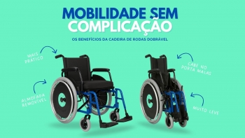 Cadeira de rodas dobrável: Quais os benefícios para sua mobilidade diária?